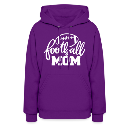 Football Mom Hoodie - purple