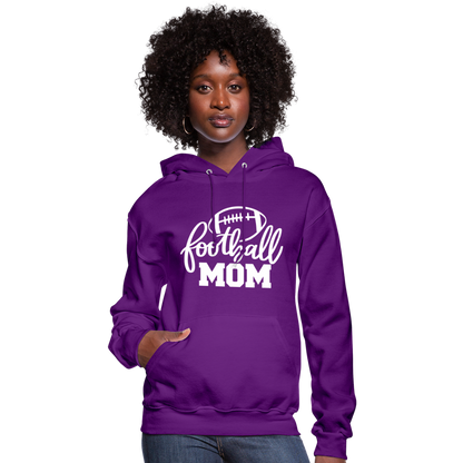 Football Mom Hoodie - purple