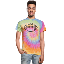 Load image into Gallery viewer, Tie-Dyed Game Day Unisex T-Shirt - rainbow
