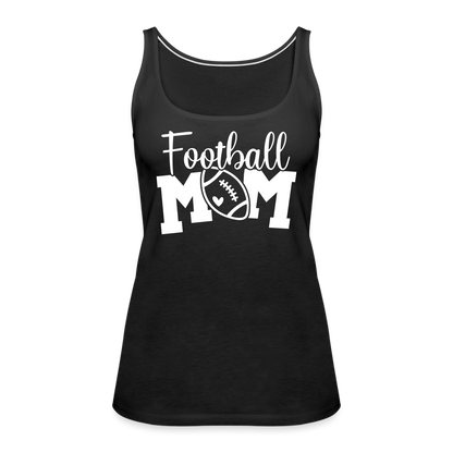 Football Mom Premium Tank Top - black