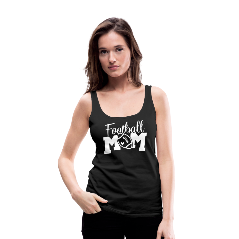 Football Mom Premium Tank Top - black