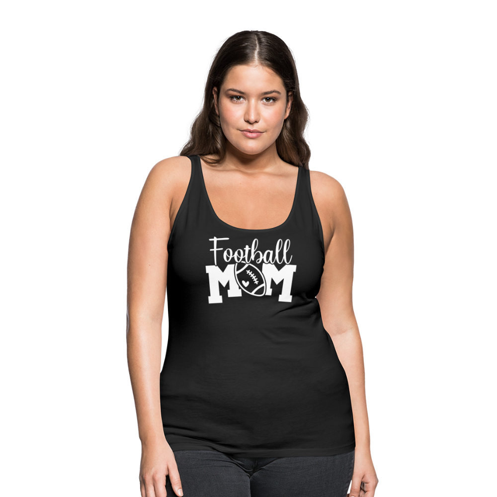 Football Mom Premium Tank Top - black