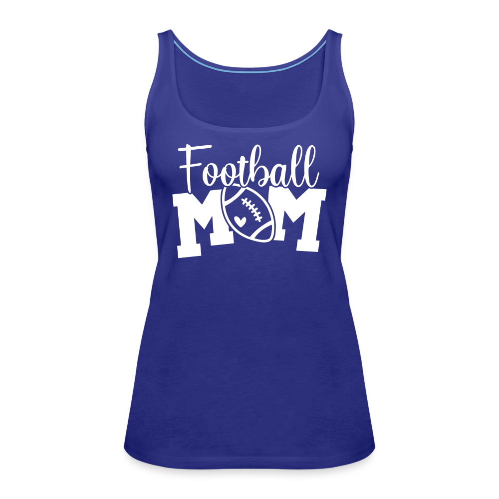 Football Mom Premium Tank Top - royal blue