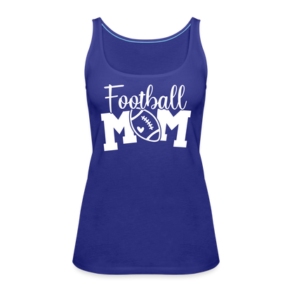 Football Mom Premium Tank Top - royal blue