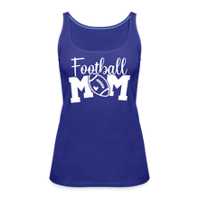 Load image into Gallery viewer, Football Mom Premium Tank Top - royal blue
