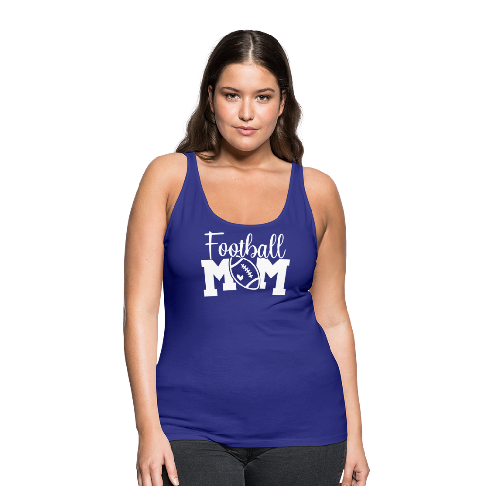 Football Mom Premium Tank Top - royal blue