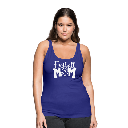 Football Mom Premium Tank Top - royal blue