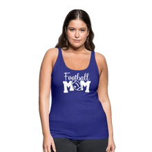 Load image into Gallery viewer, Football Mom Premium Tank Top - royal blue
