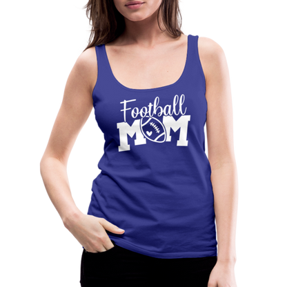 Football Mom Premium Tank Top - royal blue