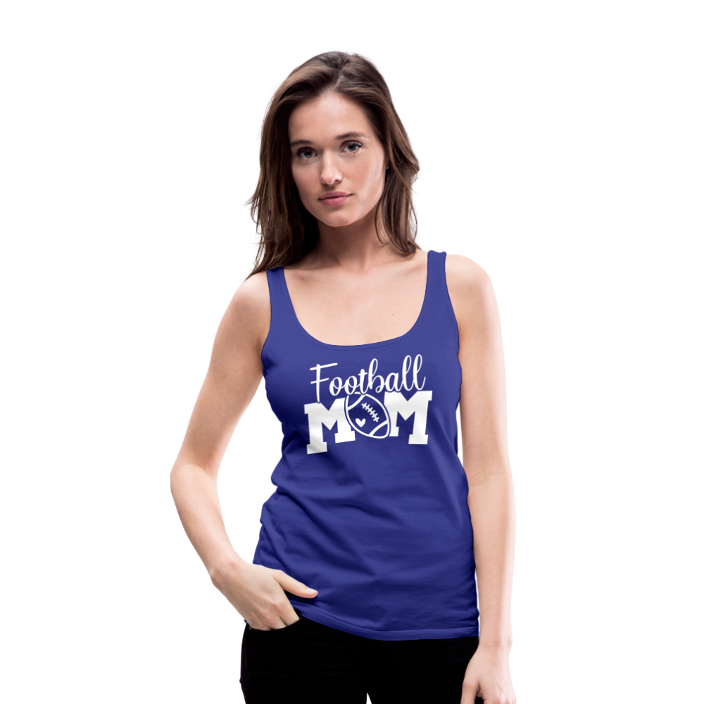 Football Mom Premium Tank Top - royal blue