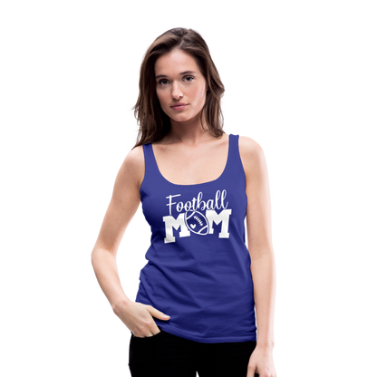 Football Mom Premium Tank Top - royal blue