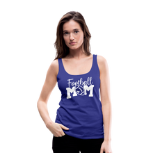 Load image into Gallery viewer, Football Mom Premium Tank Top - royal blue
