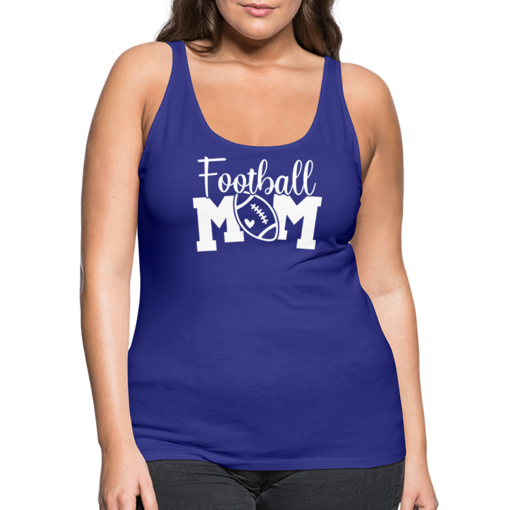 Football Mom Premium Tank Top - royal blue