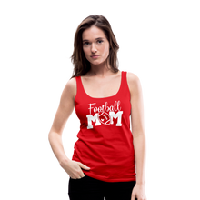 Load image into Gallery viewer, Football Mom Premium Tank Top - red
