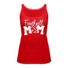 Load image into Gallery viewer, Football Mom Premium Tank Top - red
