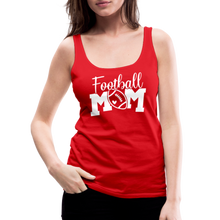 Load image into Gallery viewer, Football Mom Premium Tank Top - red
