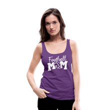 Load image into Gallery viewer, Football Mom Premium Tank Top - purple
