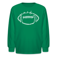 Load image into Gallery viewer, Game Day - Kids&#39; Long Sleeve T-Shirt - kelly green
