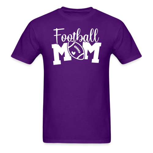 Football Mom Classic T-Shirt - purple