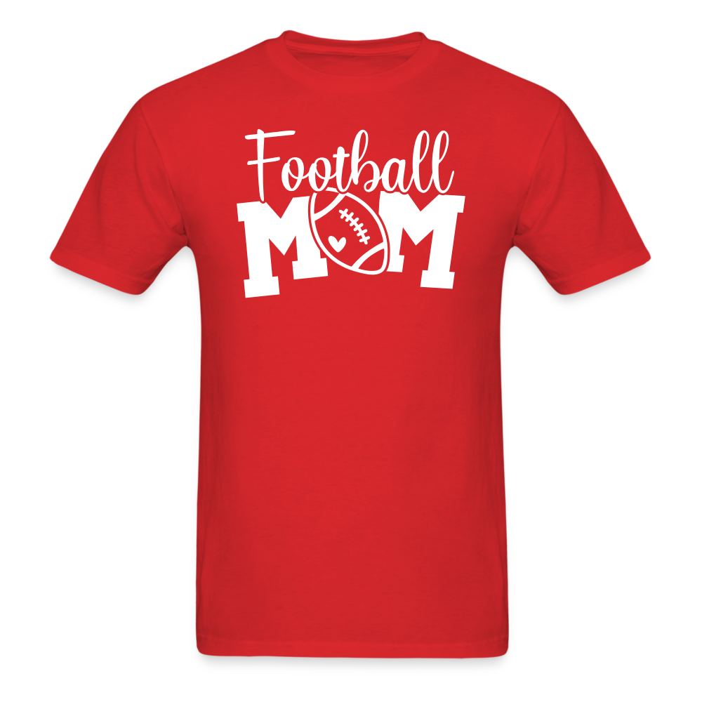 Football Mom Classic T-Shirt - red