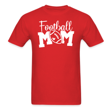 Load image into Gallery viewer, Football Mom Classic T-Shirt - red
