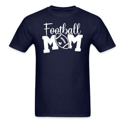 Football Mom Classic T-Shirt - navy