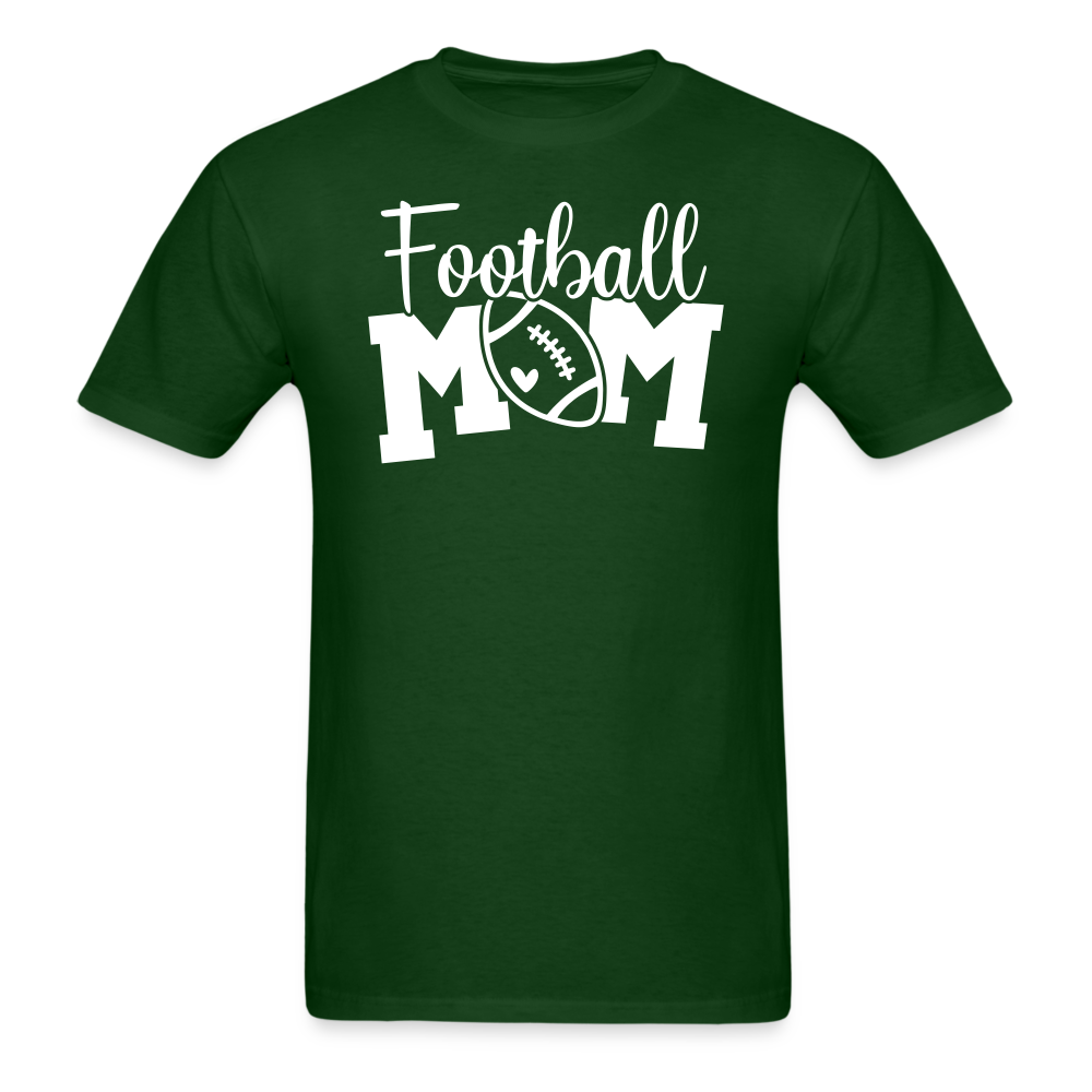 Football Mom Classic T-Shirt - forest green