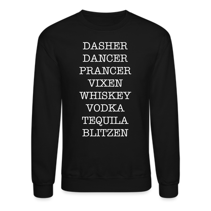 Deer Sweatshirt - black