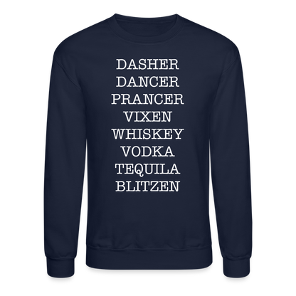 Deer Sweatshirt - navy