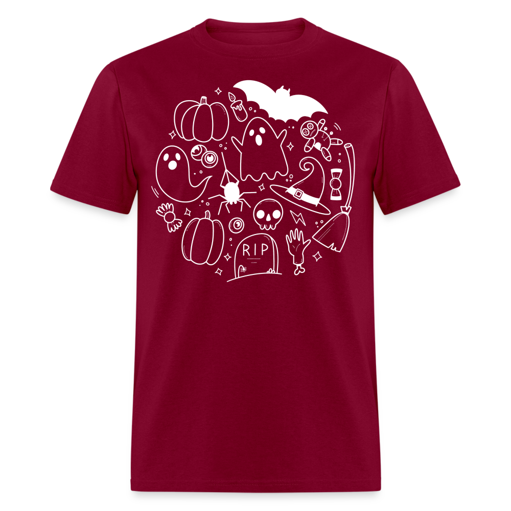 Spooky Classic T-Shirt - burgundy