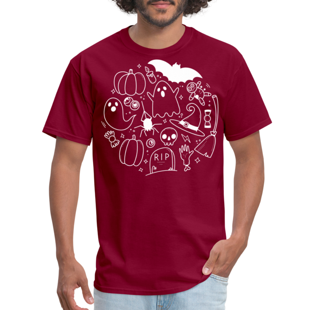 Spooky Classic T-Shirt - burgundy