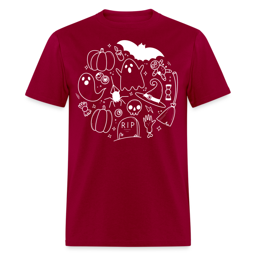 Spooky Classic T-Shirt - dark red