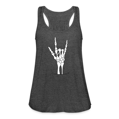 Skell Yeah Flowy Tank Top - deep heather