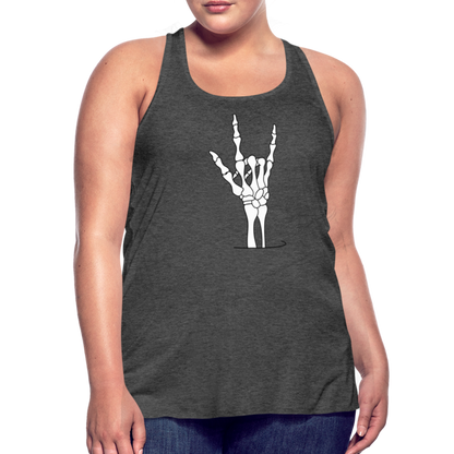 Skell Yeah Flowy Tank Top - deep heather