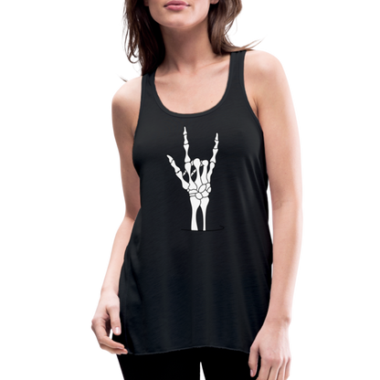 Skell Yeah Flowy Tank Top - black