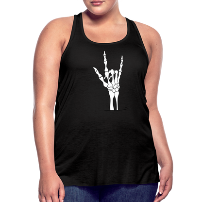 Skell Yeah Flowy Tank Top - black