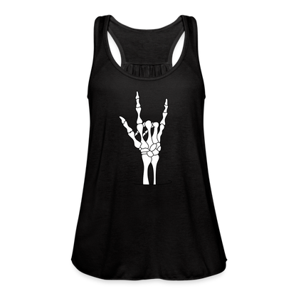 Skell Yeah Flowy Tank Top - black