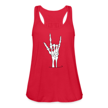 Load image into Gallery viewer, Skell Yeah Flowy Tank Top - red
