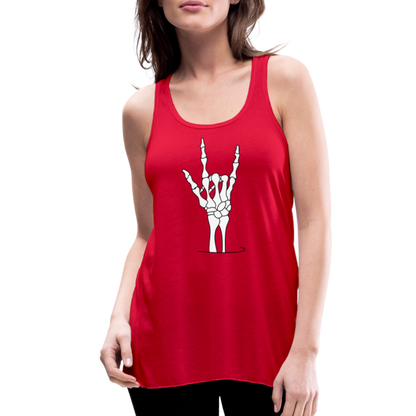 Skell Yeah Flowy Tank Top - red