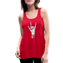 Load image into Gallery viewer, Skell Yeah Flowy Tank Top - red
