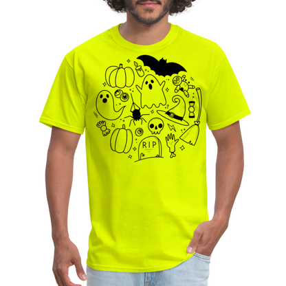 Spooky Classic T-Shirt - safety green