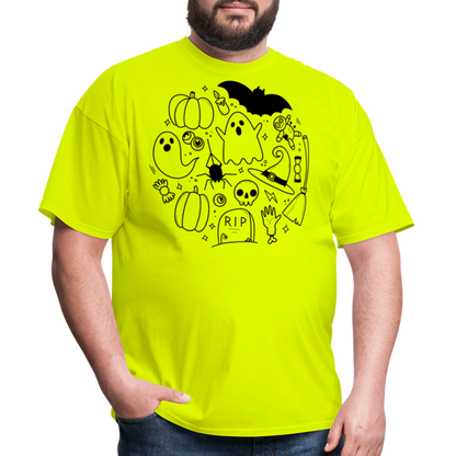 Spooky Classic T-Shirt - safety green