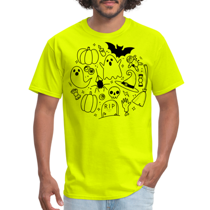 Spooky Classic T-Shirt - safety green