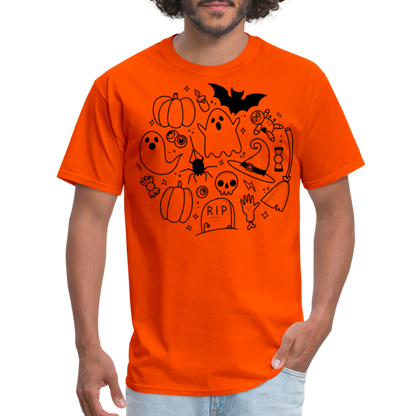 Spooky Classic T-Shirt - orange