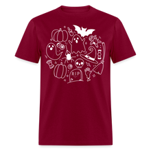 Load image into Gallery viewer, Spooky Classic T-Shirt - burgundy
