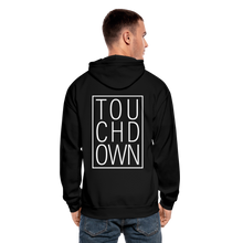 Load image into Gallery viewer, Football Adult Zip Hoodie - black
