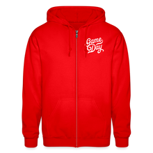 Load image into Gallery viewer, Football Adult Zip Hoodie - red
