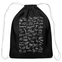 Load image into Gallery viewer, Mouse Crew Cotton Drawstring Bag - black
