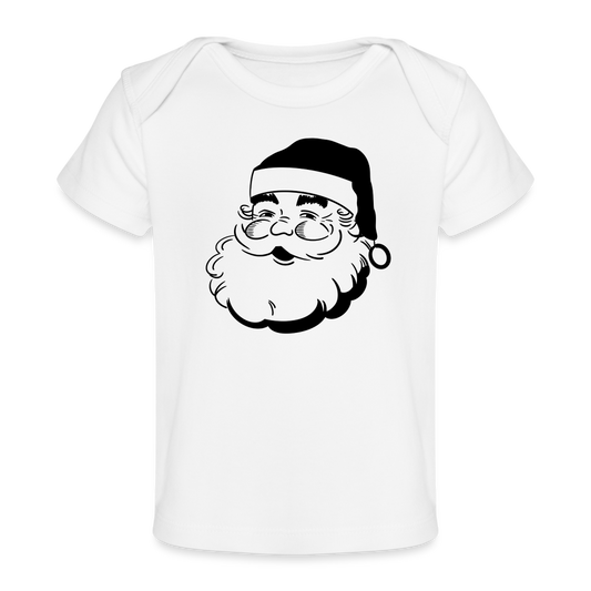 OG Santa Organic Baby T-Shirt | Spreadshirt 1433 - white