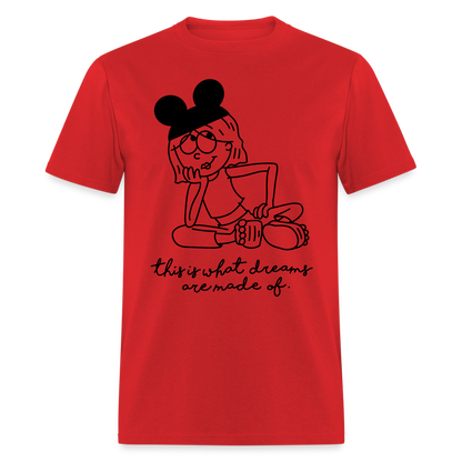 Lizzie Disney Dreams Classic T-Shirt - red